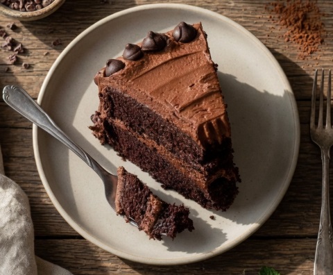 Deliciously Moist Chocolate Layer Cake image
