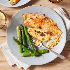 Lemon Butter Baked Tilapia