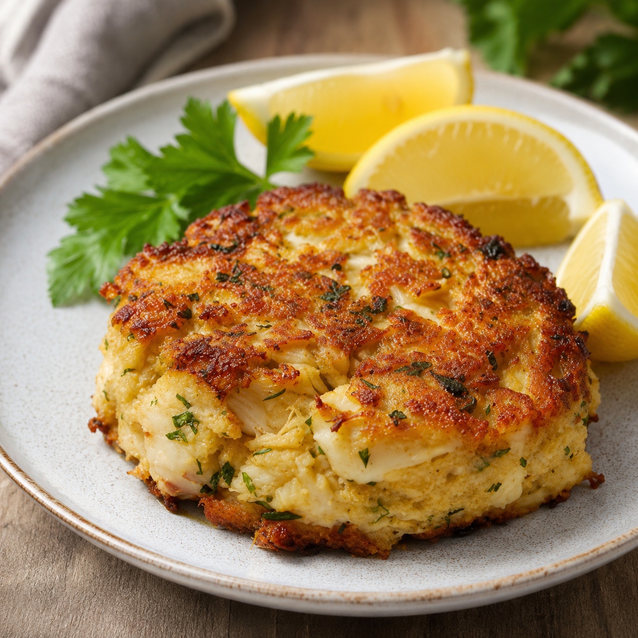 Golden Crab Cakes