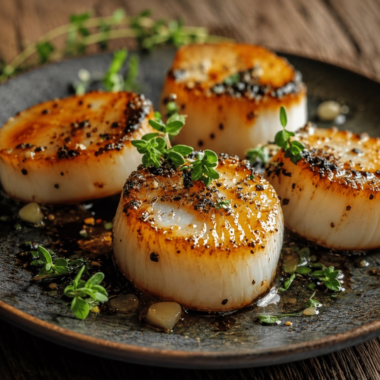 Pan-Seared Scallops recipe image