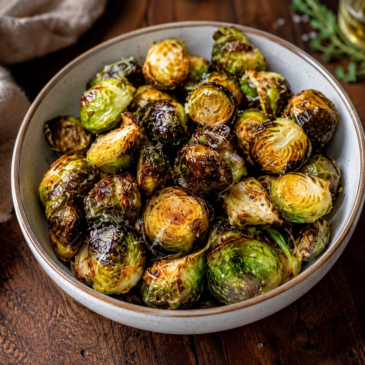 Air Fryer Brussels Sprouts