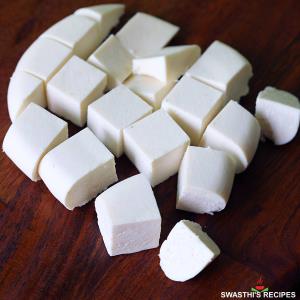Homemade Paneer recipe image