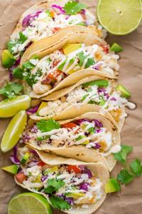Fish Tacos with Fish Taco Sauce