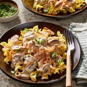 Mushroom Stroganoff