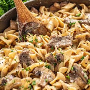 Beef Stroganoff