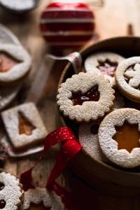 Linzer Cookies