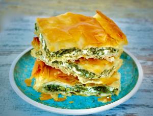 Greek Spinach and Feta Pie - Spanakopita