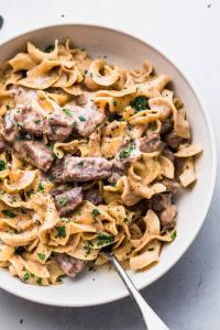 Stew Meat Beef Stroganoff