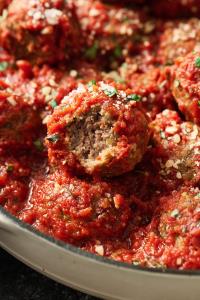 Easy Baked Meatballs