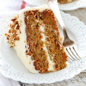 Carrot Cake with Cream Cheese Frosting