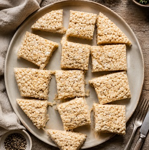 Soft and Chewy Rice Krispie Treats